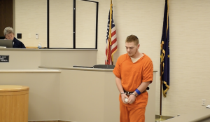 eaving the stand after speaking to the judge on his own behalf prior to sentencing.