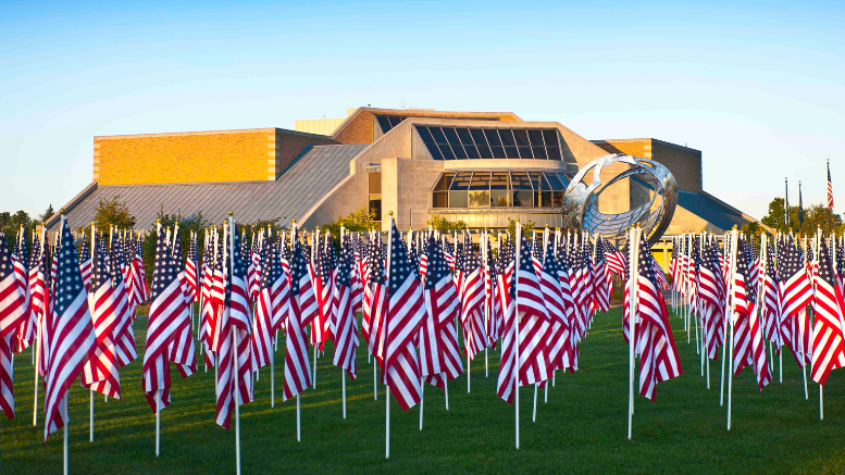 Flags of Honor at Minnetrista