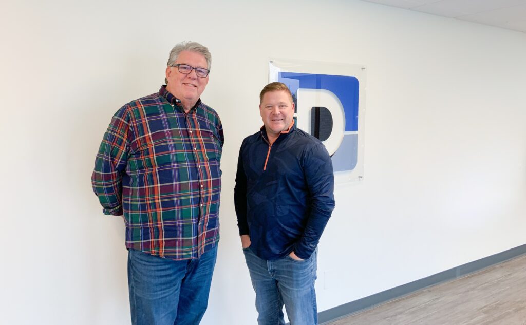 Don Engel (left) has been elected Chairman of the Board of Managers at Deltec Solutions, and has named Steve Davis (right) as the next President and CEO.