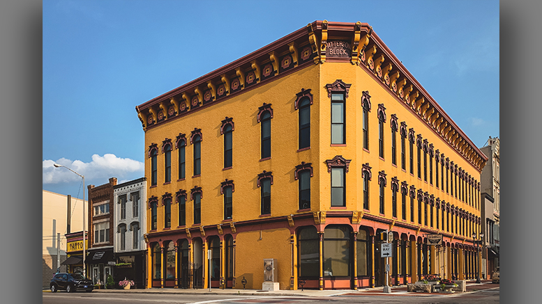 The Patterson building in downtown Muncie. Photo by Matt Howell