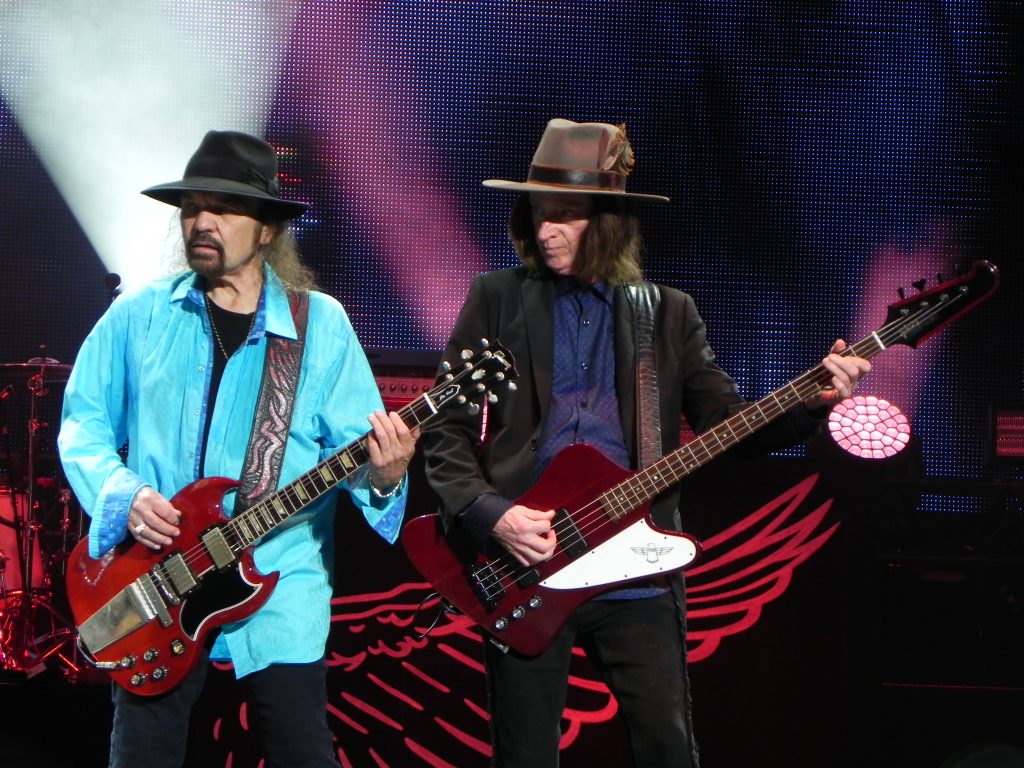 Gary Rossington (pictured on left) was the last living member of the original southern rock band that formed in 1964. Photo by Mike Rhodes